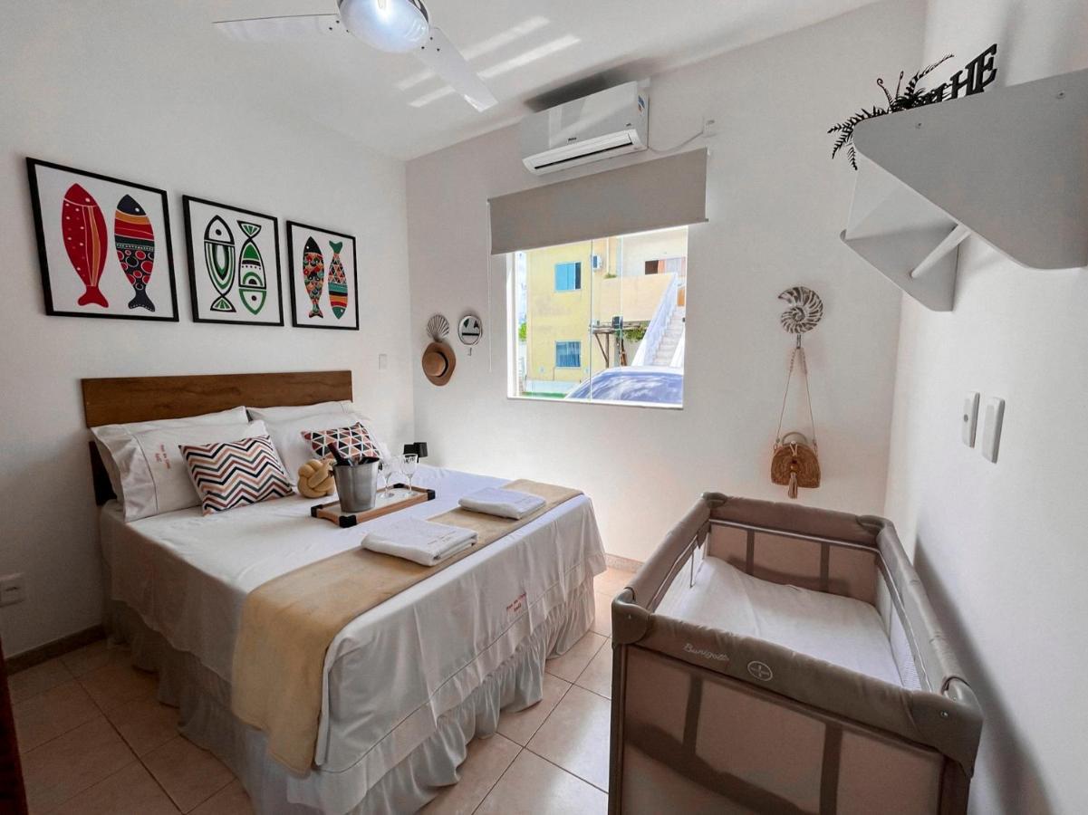 דירות פורטו סגורו Promocao No Pedacinho Do Paraiso - Cond Praia Dos Corais - 200M Praias C Vermelha E Muta, Prox Cabana Dos Corais - Apto Terreo, 2 Quartos Com Ar-Condicionado, Area Gourmet Com Churrasqueira, Cozinha Completa, Wi-Fi 200 Mbps מראה חיצוני תמונה