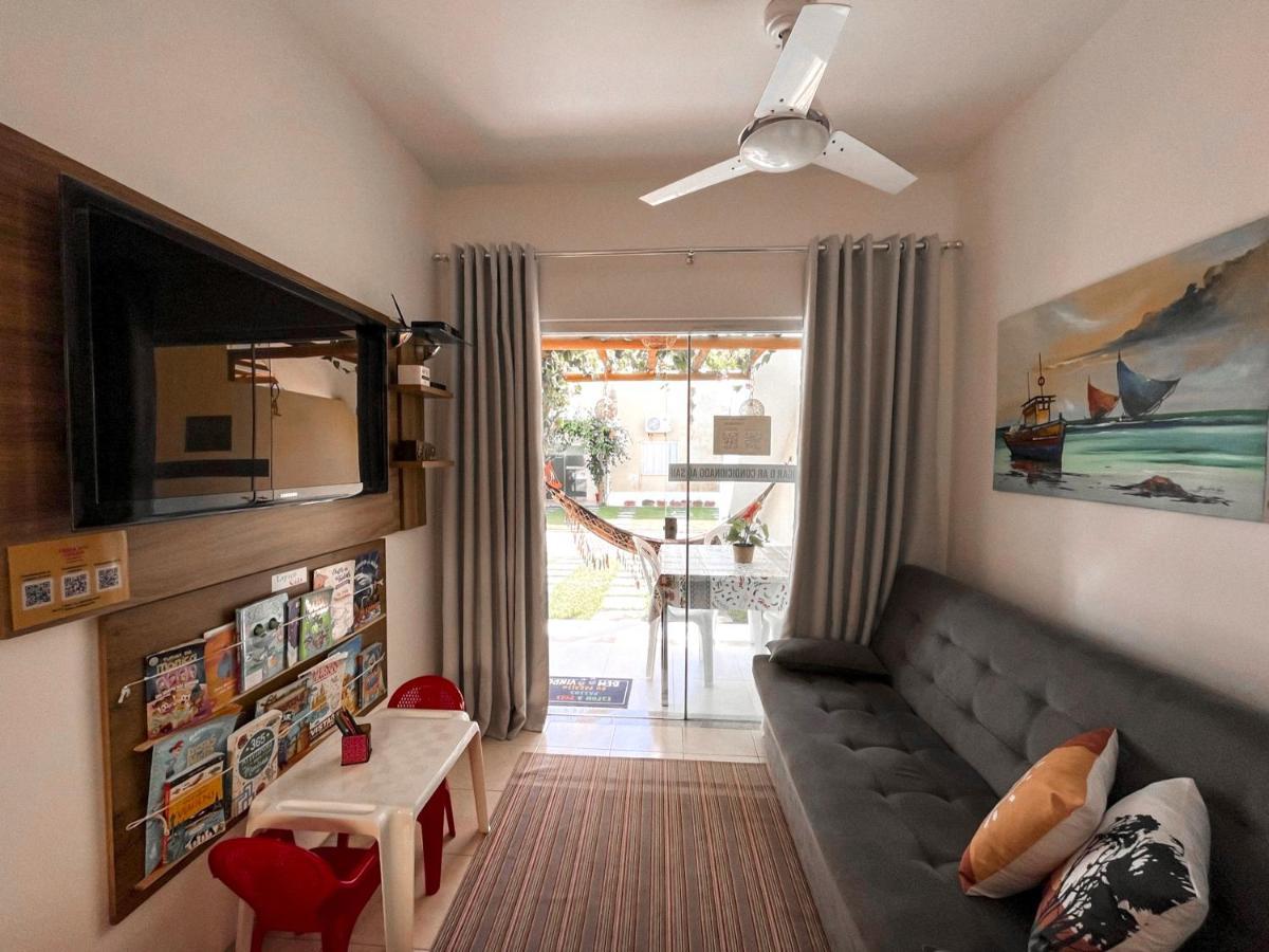 דירות פורטו סגורו Promocao No Pedacinho Do Paraiso - Cond Praia Dos Corais - 200M Praias C Vermelha E Muta, Prox Cabana Dos Corais - Apto Terreo, 2 Quartos Com Ar-Condicionado, Area Gourmet Com Churrasqueira, Cozinha Completa, Wi-Fi 200 Mbps מראה חיצוני תמונה